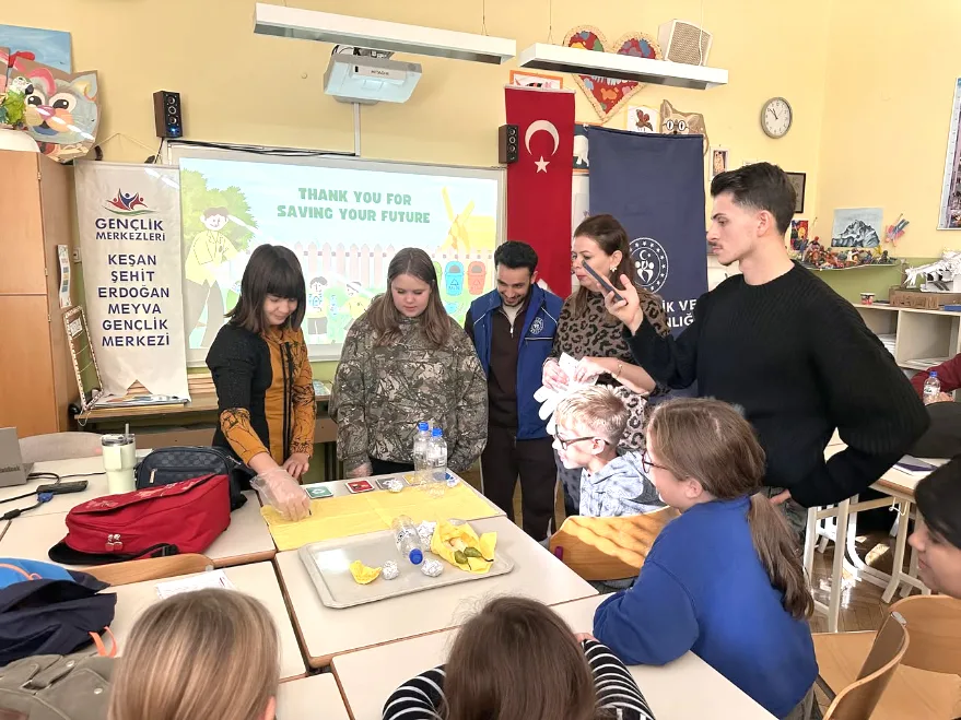 Geri Donusum Projesi 1 - Edirne’nin geri dönüşüm projesiyle uluslararası etki