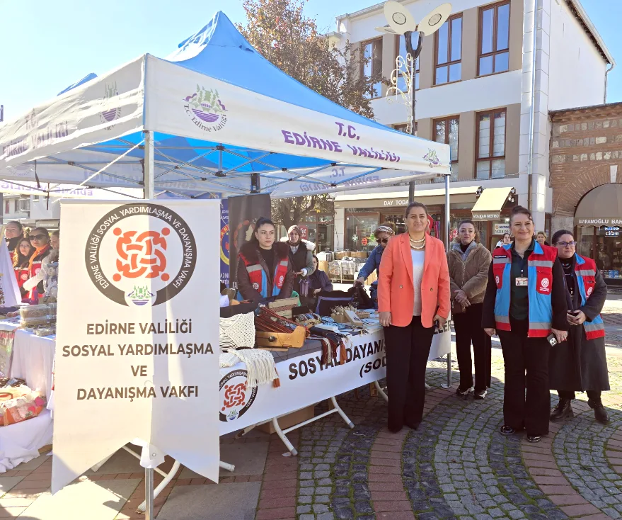 Edirne’de kadına yönelik şiddete karşı farkındalık etkinliği