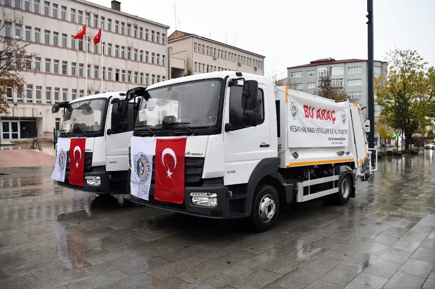 Keşan Belediyesi araç filosunu güçlendiriyor