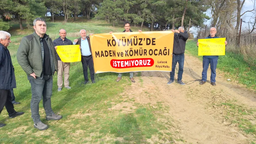 Lalacık Köyü, Patlatmalı Maden Ocağı Projesine karşı ayağa kalktı