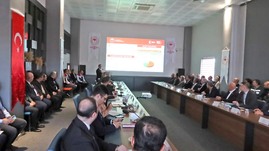 Tarimsal Kuraklik Il Kriz Merkezi Toplantisi 1 - Edirne’de tarımsal kuraklık için yol haritası belirlendi