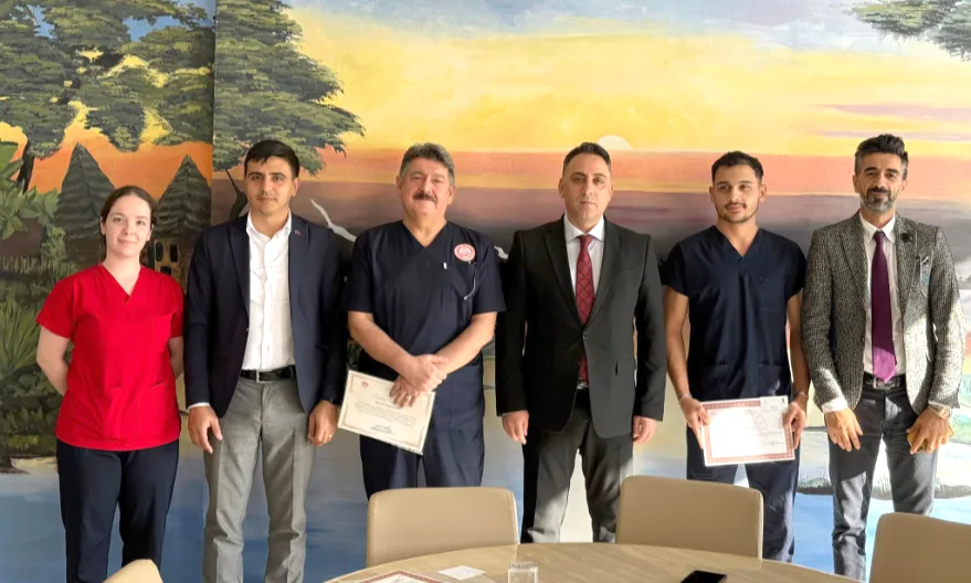 Uzunköprü’de Huzurevi personellerine ilk yardım belgeleri verildi