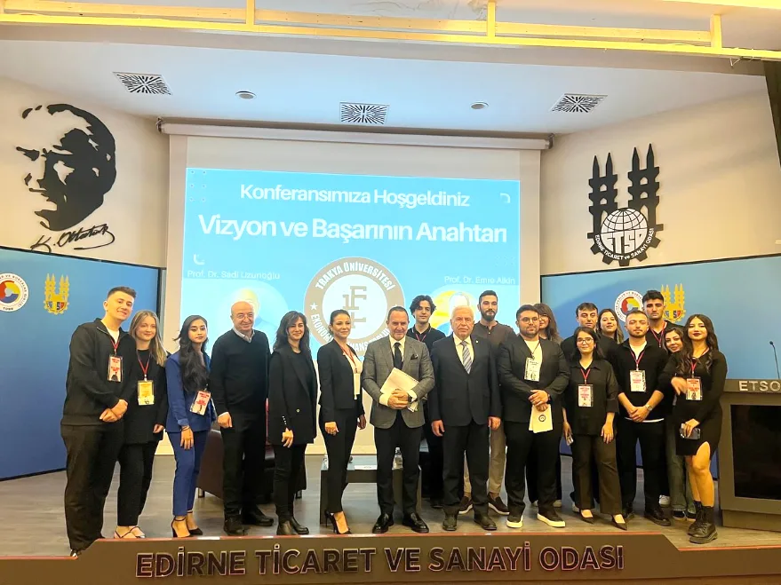 Vizyon Konferansi 4 - İş dünyasında başarının sırrı Edirne’de konuşuldu