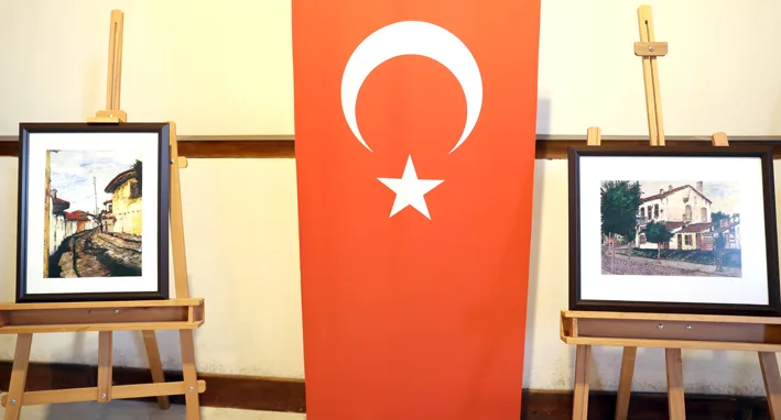 Benim pristinem 2 - Kırklareli’nde “Benim Priştinem” resim sergisi açıldı