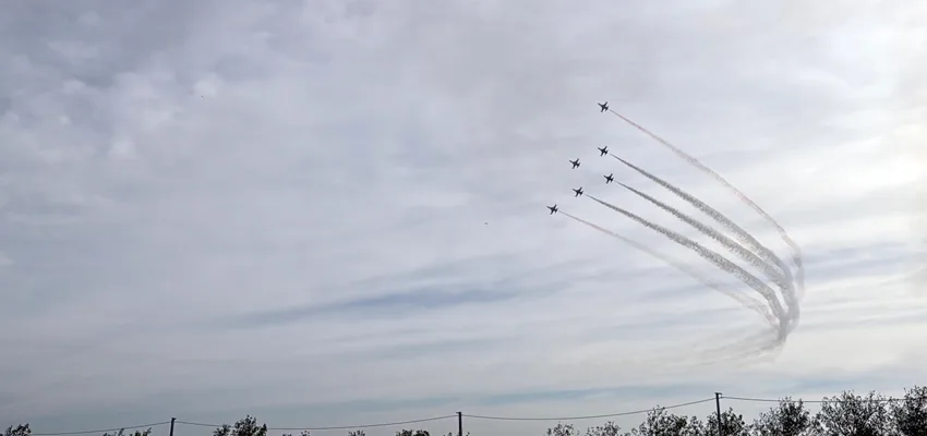 Türk Yıldızları, Tekirdağ semalarında gösteri uçuşu yaptı