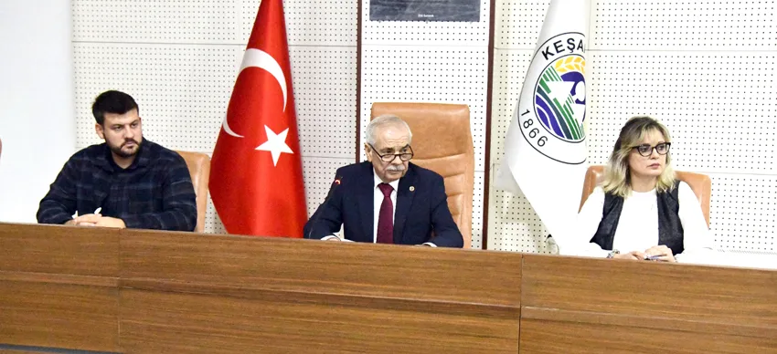 Keşan Belediye Meclisi toplandı