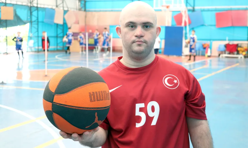 Down sendromlu sporcu, milli takıma girmek için azimle çalışıyor
