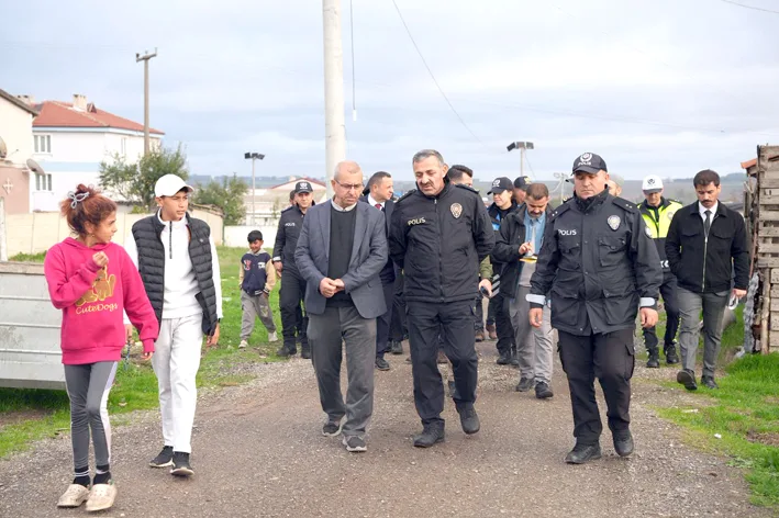 Turanli vatandaslarla bulustu 2 - Tekirdağ Emniyet Müdürü Turanlı vatandaşlarla bir araya geldi
