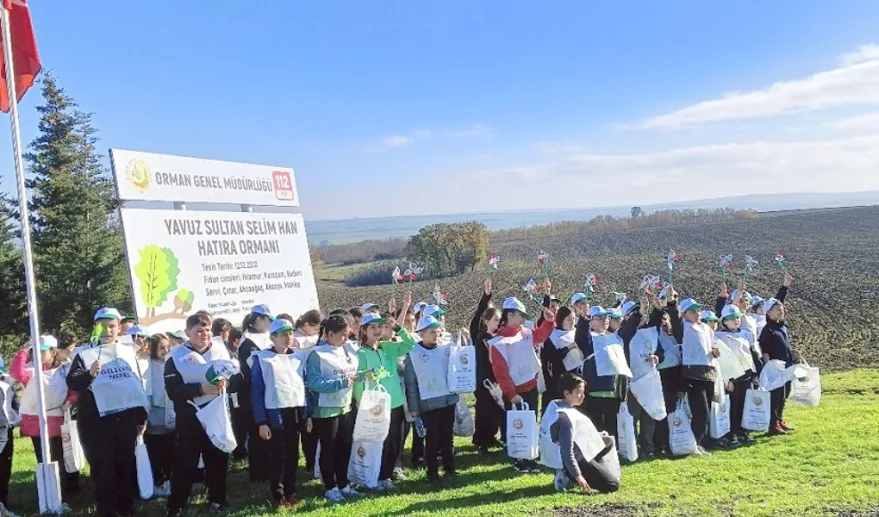 Tekirdağ’da çocuklara doğa bilincini aşılayan etkinlik
