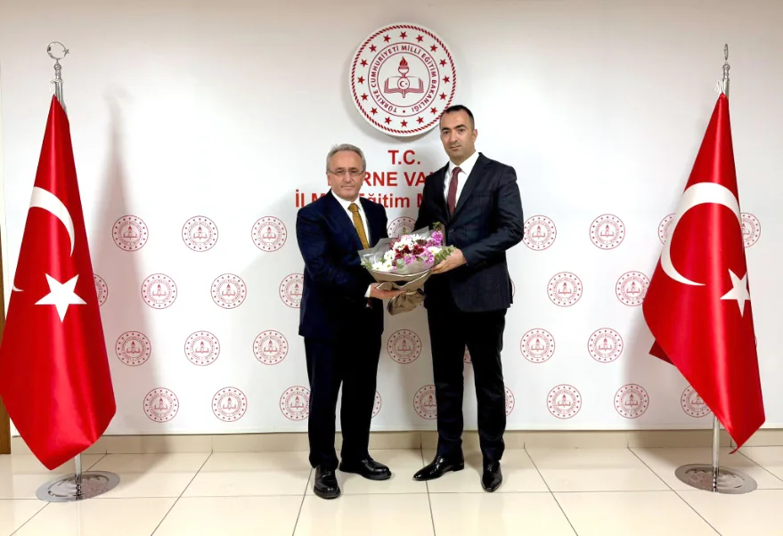 Edirne Milli Eğitim Müdürü Alireisoğlu göreve başladı