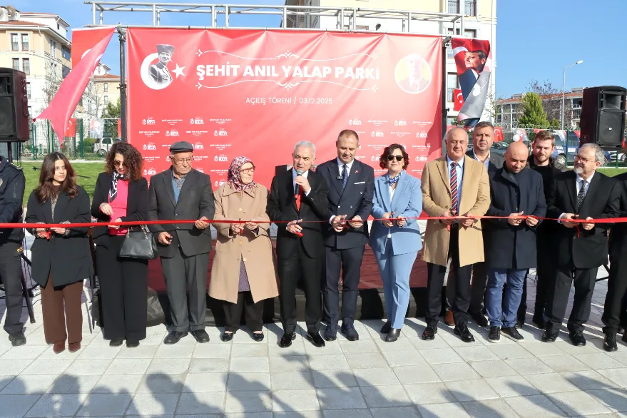 Kırklareli’nde Şehit Uzman Çavuş Anıl Yalap’ın adını taşıyan park açıldı
