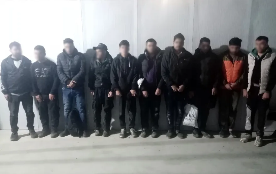 Edirne’de 20 düzensiz göçmen yakalandı