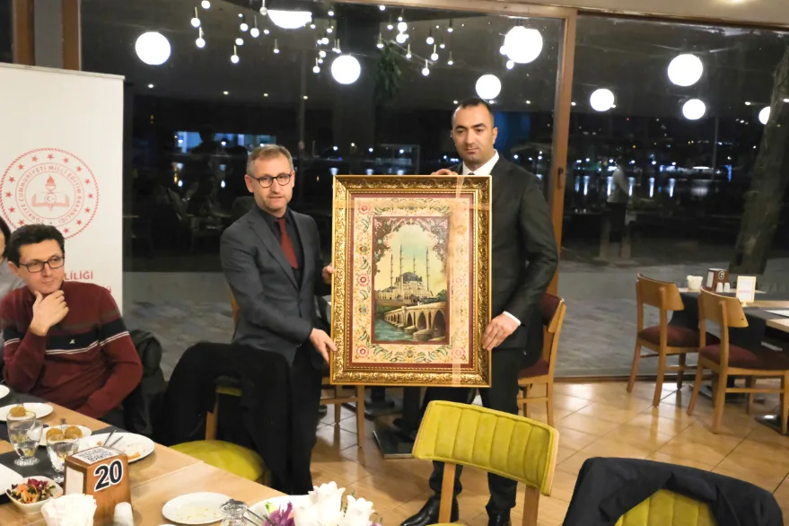 Milli Eğitim Müdürü Yılmaz için veda programı düzenlendi