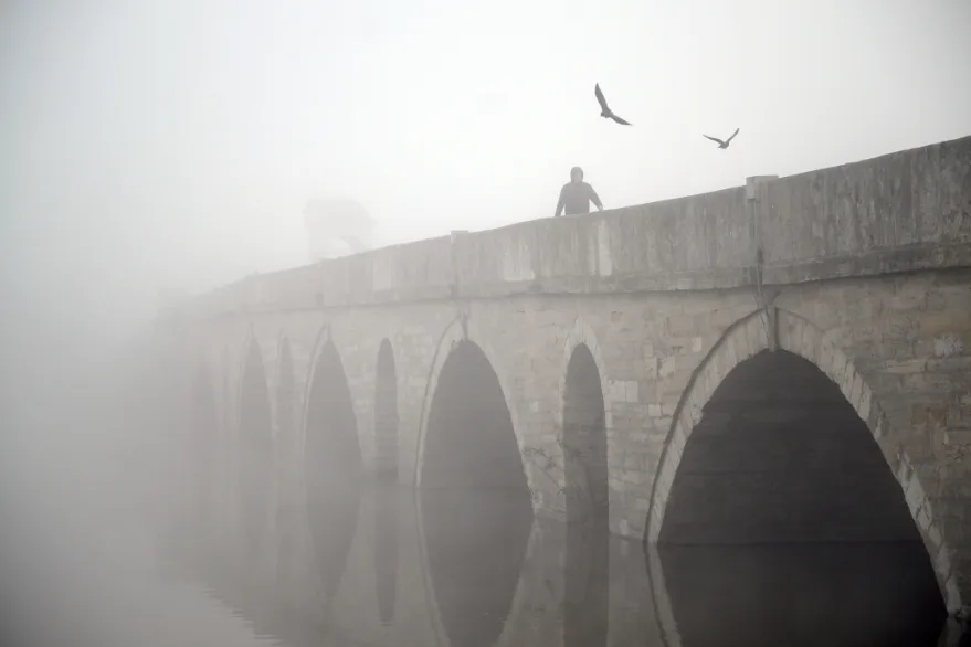 Edirne’de sis etkili oluyor