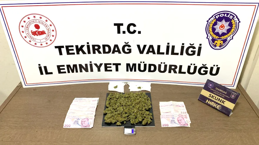 Tekirdağ’da uyuşturucuya 11 tutuklama