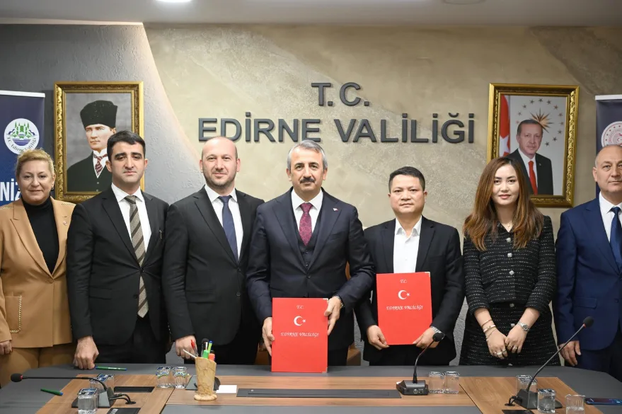 Edirne OSB’de Çinli firmanın yatırımında bin 660 kişi istihdam edilecek
