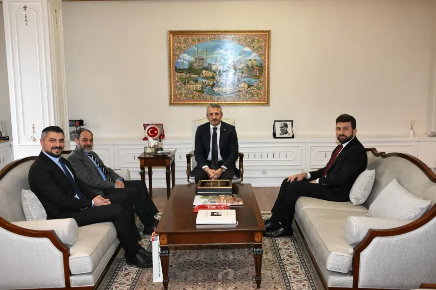 Avusturya İslam Federasyonu Başkanı Çakmak, Vali Sezer’i ziyaret etti