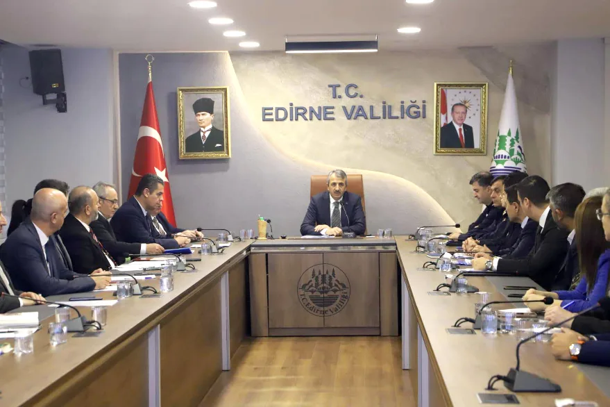 Edirne’de “Bağımlılıkla Mücadele İl Koordinasyon Kurulu Toplantısı” yapıldı