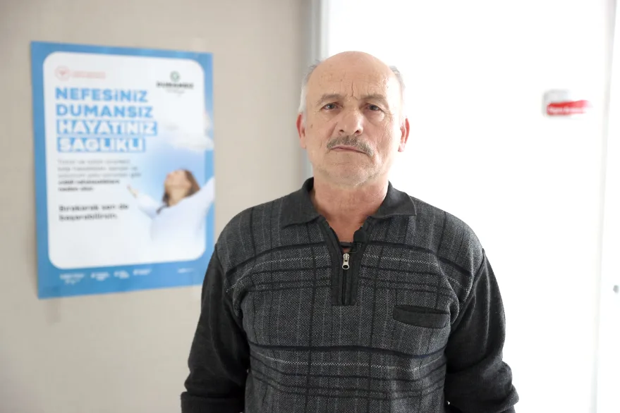 53 yıllık sigara bağımlılığından tedaviyle kurtuldu