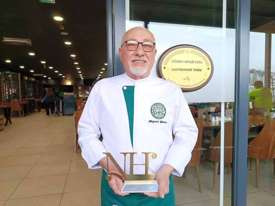 Ciğerci Niyazi’ye “En iyi ciğer restoranı” ödülü