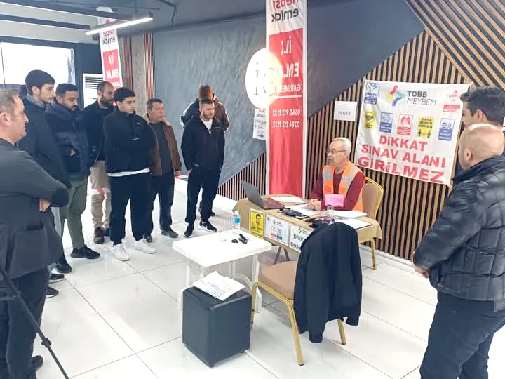 ETSO’da Motorlu Taşıtlar Sınavı tamamlandı