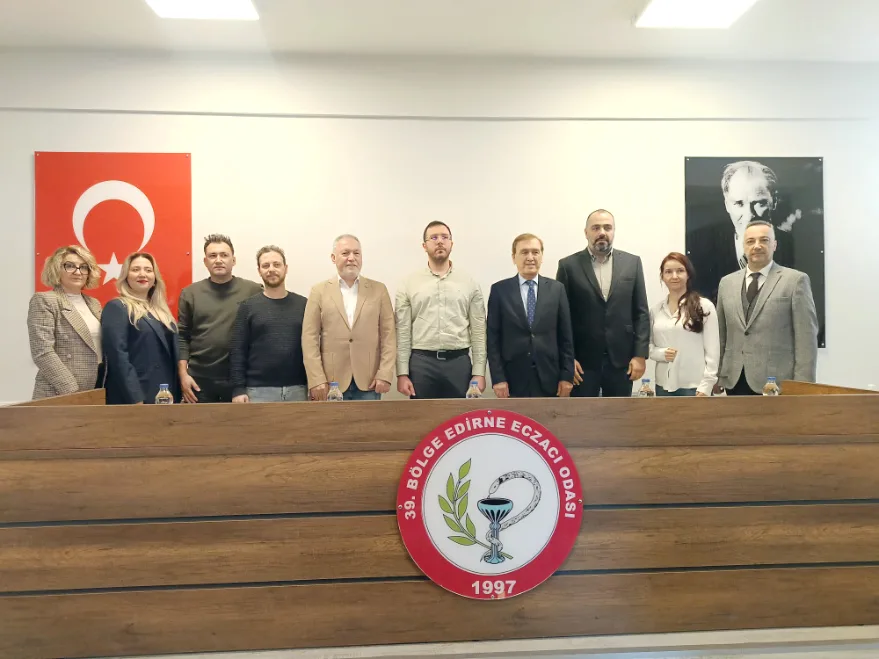 Edirne Eczaci Odasi - Edirne Eczacı Odası Başkanı Doğukan Çiftçi oldu