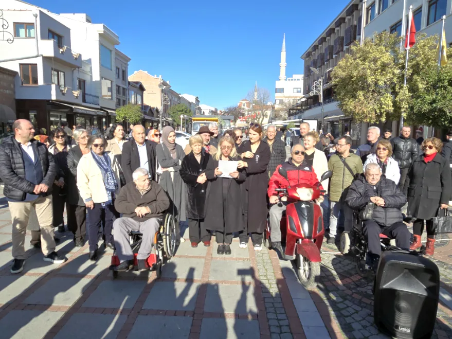 Edirne’de engellilerden ortak ses