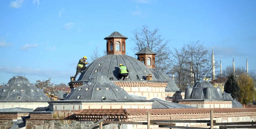 Gazi Mihal Hamami 3 - Tarihi Gazi Mihal Hamamı Edirne turizmine yeni soluk olacak