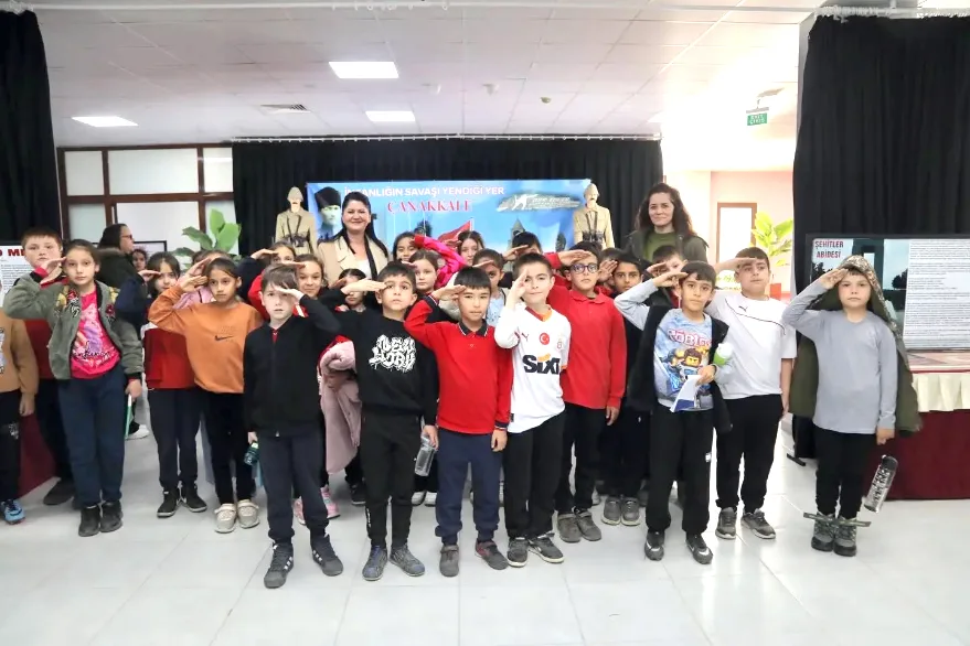 Gezici Çanakkale Müzesi’ne büyük ilgi gördü