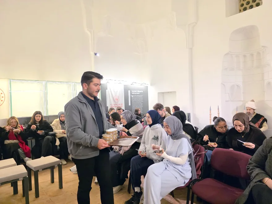 Helva Sohbetleri 2 - Edirne’de “Helva Sohbetleri” geleneği gençlerle yaşatıldı