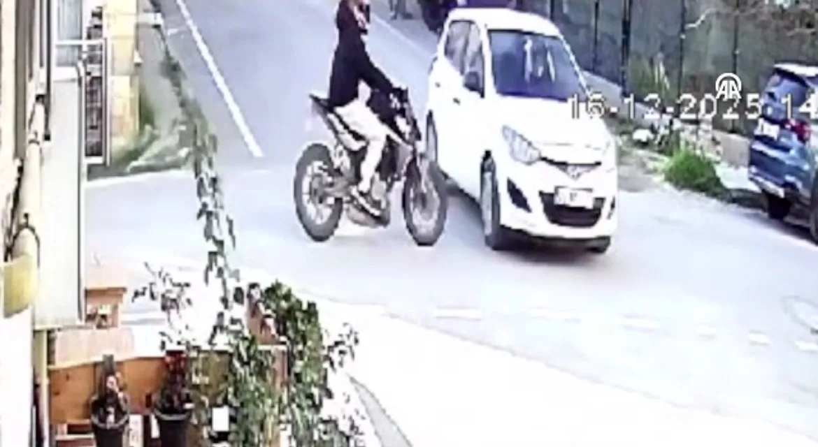 Feci kazada motosiklet sürücüsü hayatını kaybetti