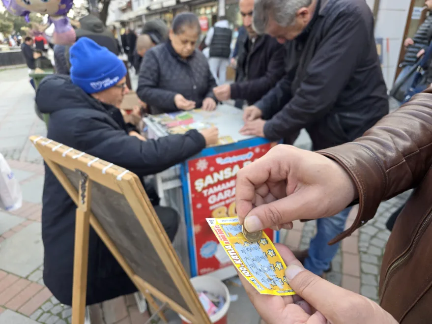 Edirne’de yılbaşı umudu kazı kazana taşındı
