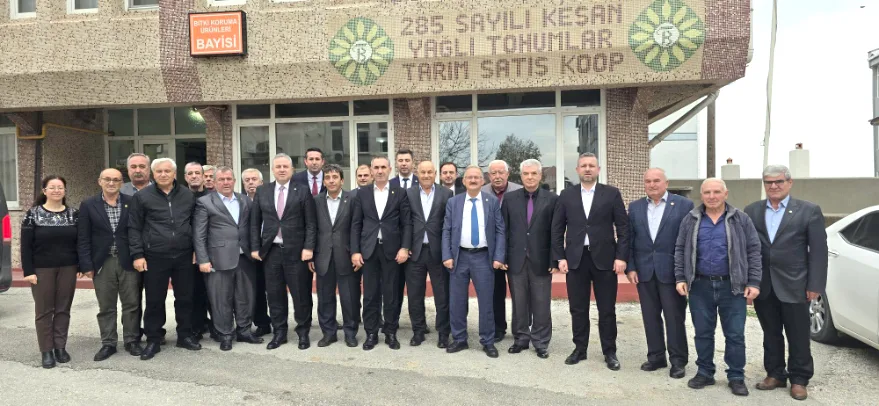 Kesan Koop - Trakya Birlik Yönetiminden kooperatiflere ziyaret