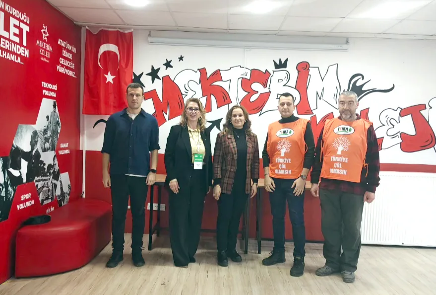 TEMA Mektebim Koleji 1 - TEMA Vakfı’ndan Mektebim Koleji’nde çevre eğitimi