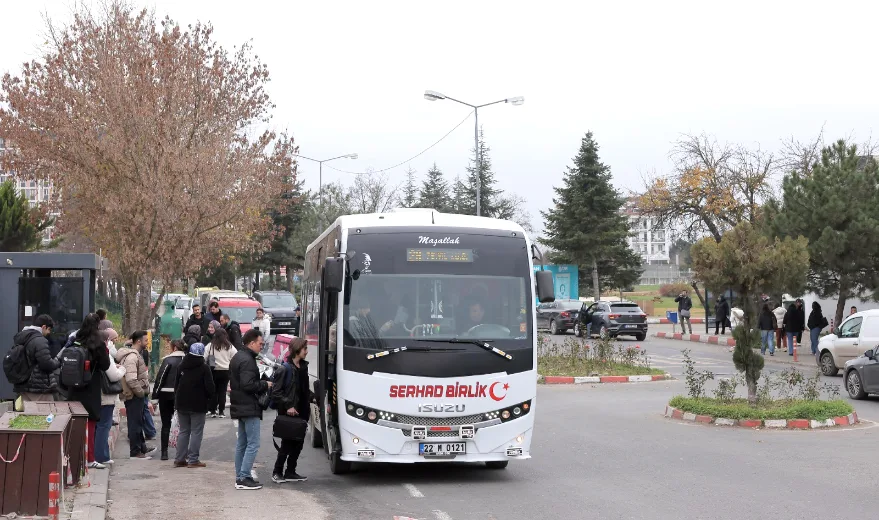 TU Ring Seferleri 2 - Trakya Üniversitesi’nde ring seferleri başladı