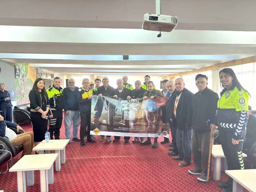 Edirne’de huzurevi sakinlerine trafik güvenliği eğitimi