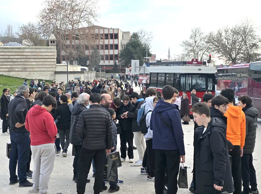 Edirne, hafta sonu turist akınına uğradı