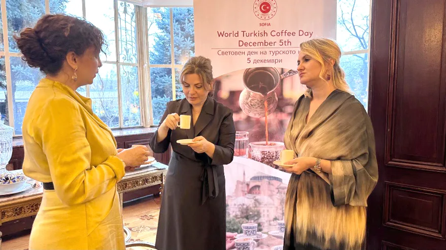 Turk Kahvesi Gunu 1 - Sofya Büyükelçiliğinde Türk Kahvesi Günü Kutlandı