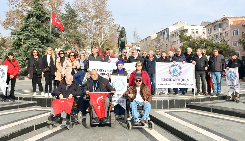 Kırklareli’nde 3 Aralık Dünya Engelliler Günü dolayısıyla tören düzenlendi