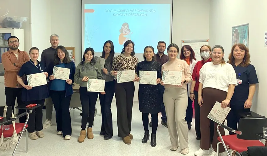 Tekirdağ’da anne adayları gebe okulunda eğitim alıyor
