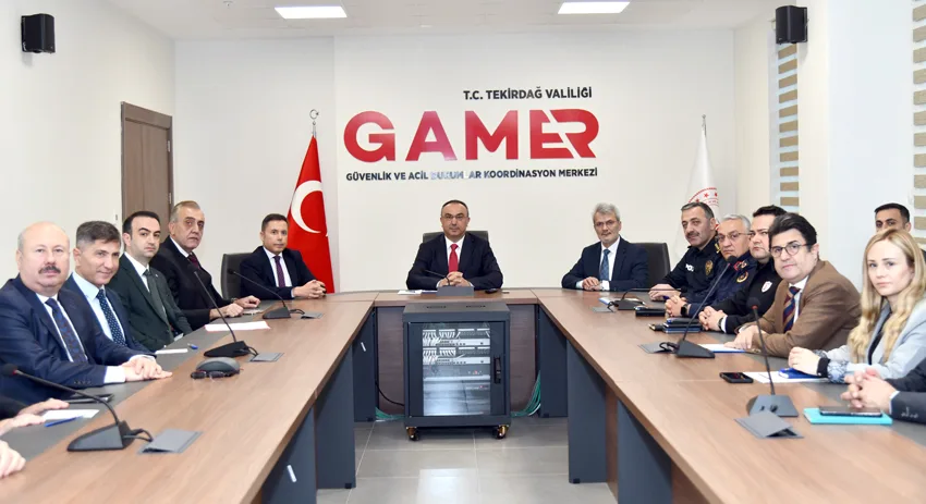 Tekirdağ’da İl Göç Kurulu Toplantısı yapıldı