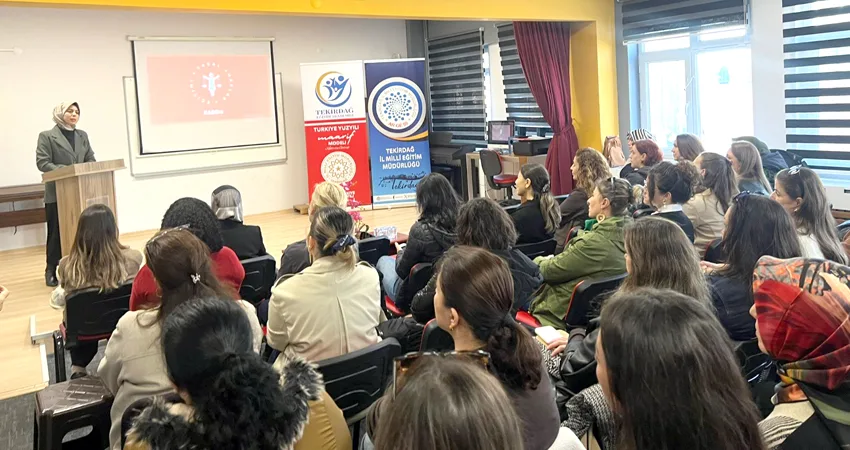 Tekirdağ’da “Kadın Yasal Hakları Eğitimi” düzenlendi