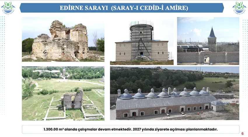 Valilik projeler 6 - Geleceğin Edirne’si şekilleniyor
