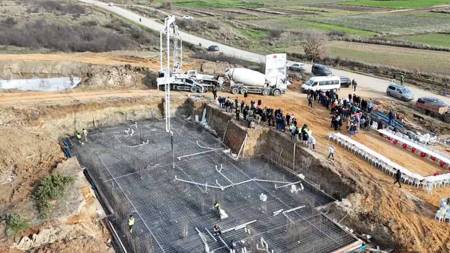 Meriç’in Subaşı beldesinde TOKİ konutlarının temeli atıldı