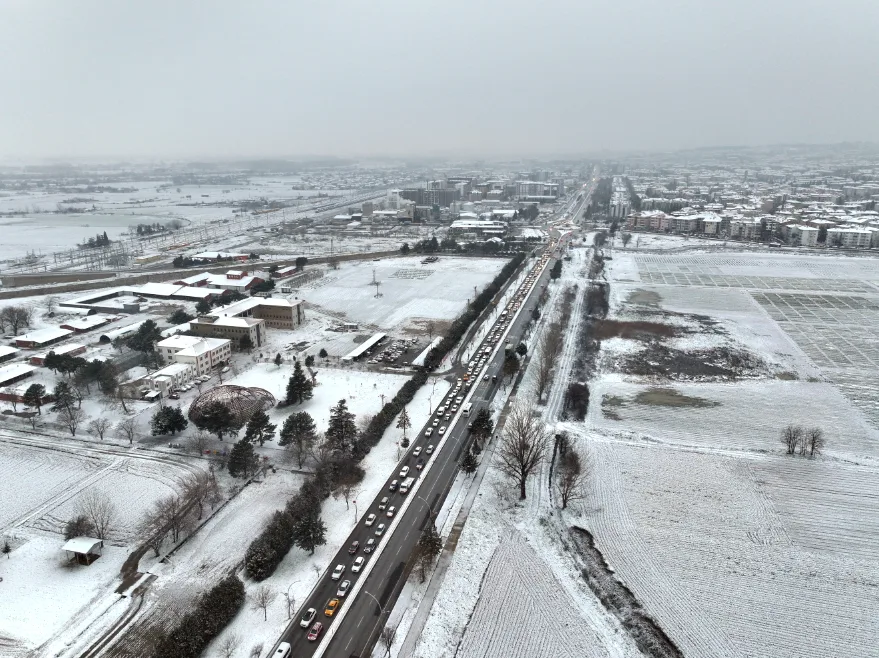 Edirne’nin bazı ilçelerinde taşımalı eğitime bir gün ara verildi