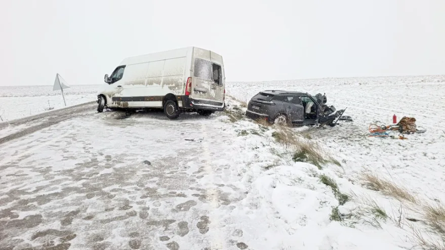Tekirdağ’da otomobille minibüsün çarpışması sonucu 1 kişi öldü, 3 kişi yaralandı