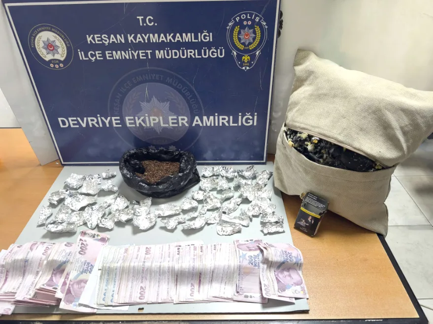 Edirne’de uyuşturucu operasyonunda 6 şüpheli yakalandı