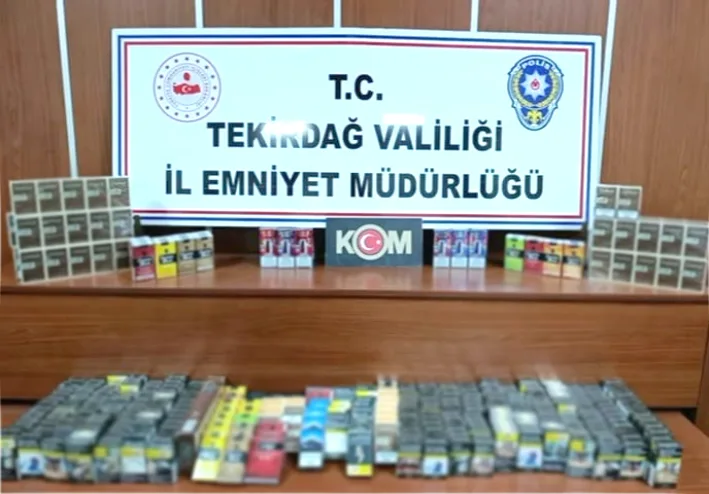Tekirdağ’da kaçakçılık operasyonunda 18 kişi gözaltına alındı