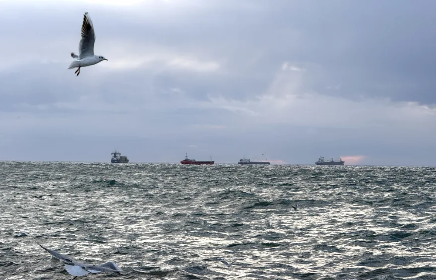 Tekirdağ’da deniz ulaşımına lodos engeli