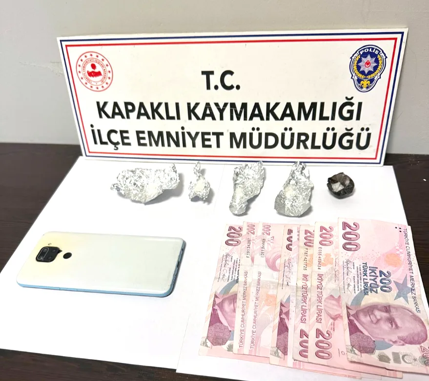 Tekirdağ’da uyuşturucu operasyonunda 3 zanlı tutuklandı